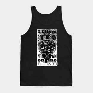 Funny Franklin Beer Design Tank Top